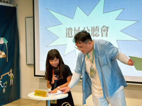 圖5_文資工作坊讓學員角色扮演體驗文資保存議題不同立場看法須充分溝通協調